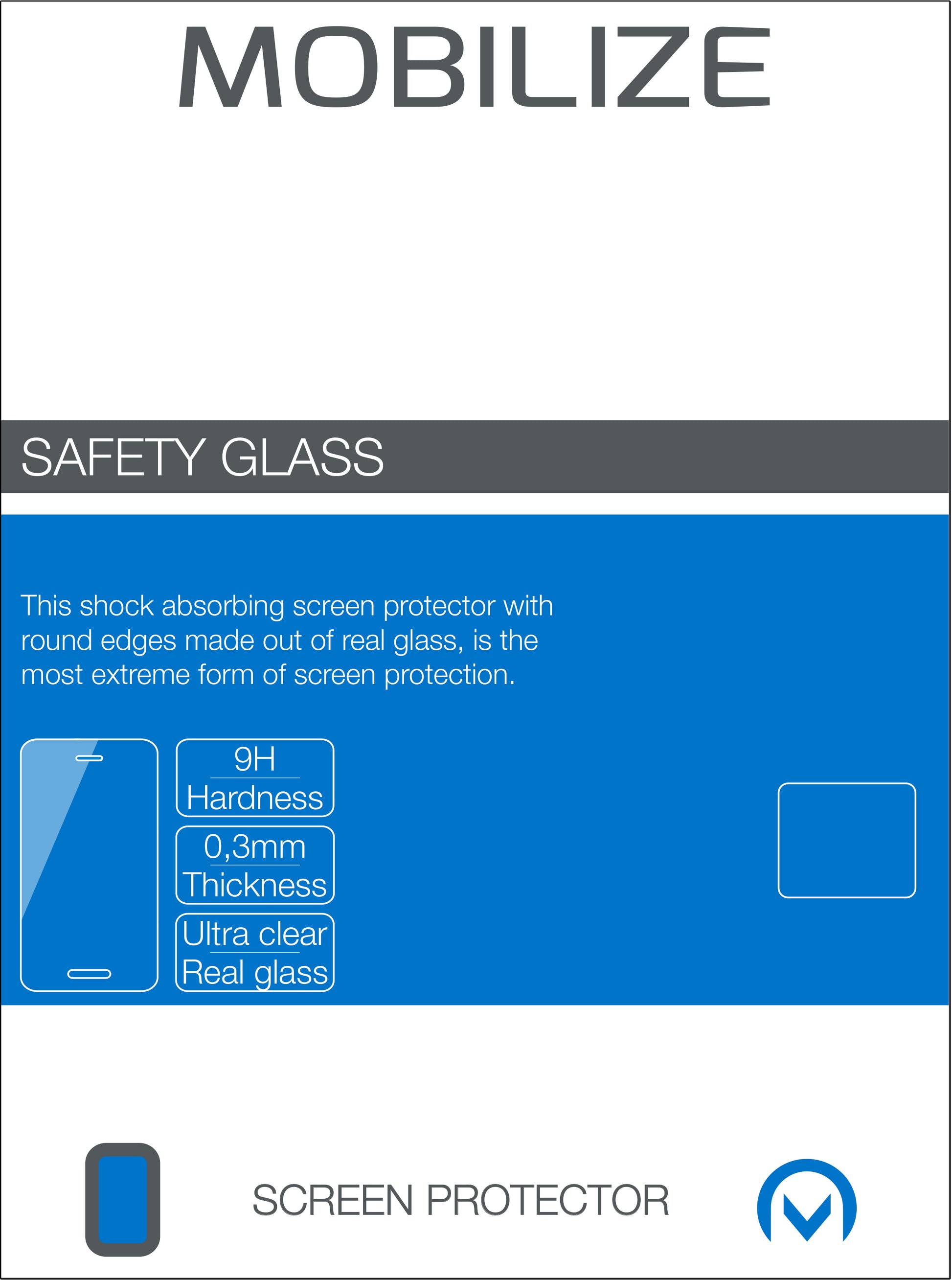 Mobilize Glass Screen Protector Samsung Galaxy Tab A 10.1 2019