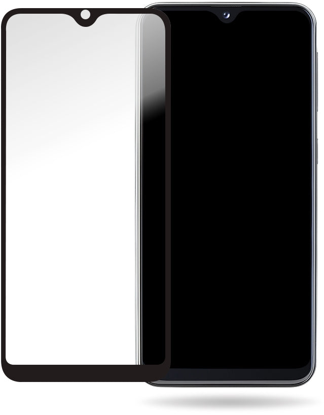 Mobilize Glass Screen Protector - Black Frame - Samsung Galaxy A20E