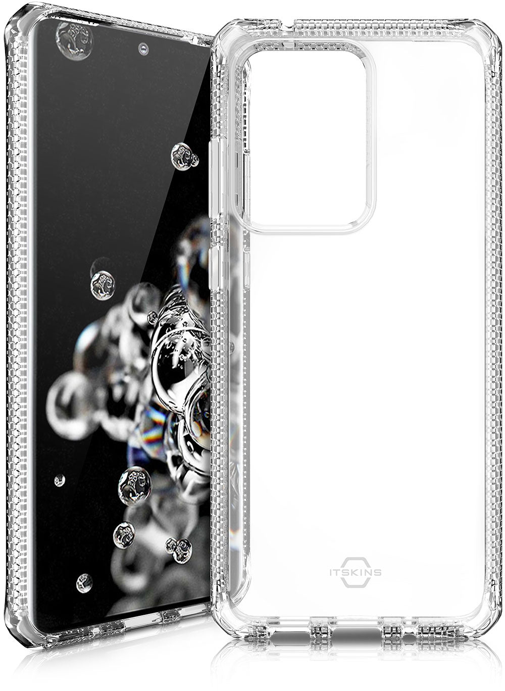 Itskins Level 2 Spectrumclear For Samsung Galaxy S20 Ultra/S20 Ultra 5G Transparent