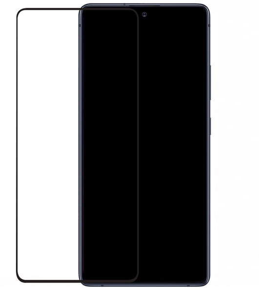 Mobilize Edge-To-Edge Glass Screen Protector Samsung Galaxy S10 Lite Black