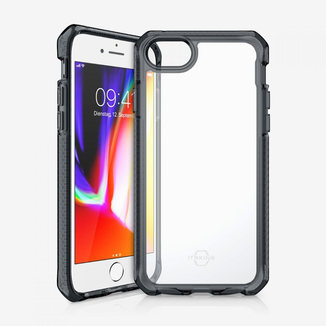 Itskins Level 3 Supremeclear For Apple Iphone 6/6S/7/8/Se (2020/2022) Black