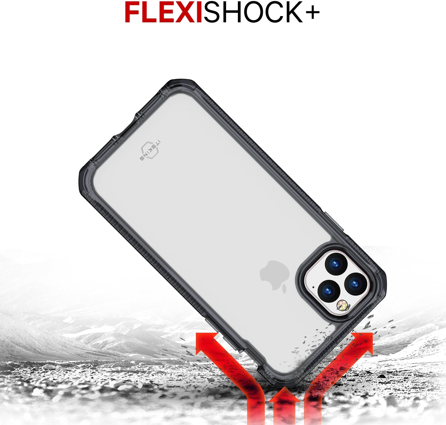 Itskins Level 3 Supremeclear For Apple Iphone 6/6S/7/8/Se (2020/2022) Black