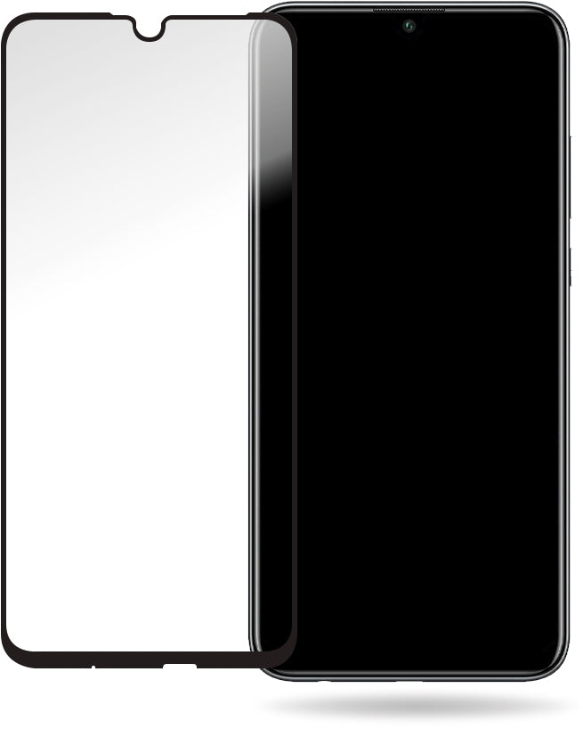 Mobilize Glass Screen Protector - Black Frame - Huawei P Smart (2020)