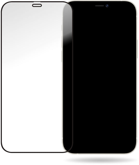 Mobilize Glass Screen Protector - Black Frame - Apple Iphone 12/12 Pro