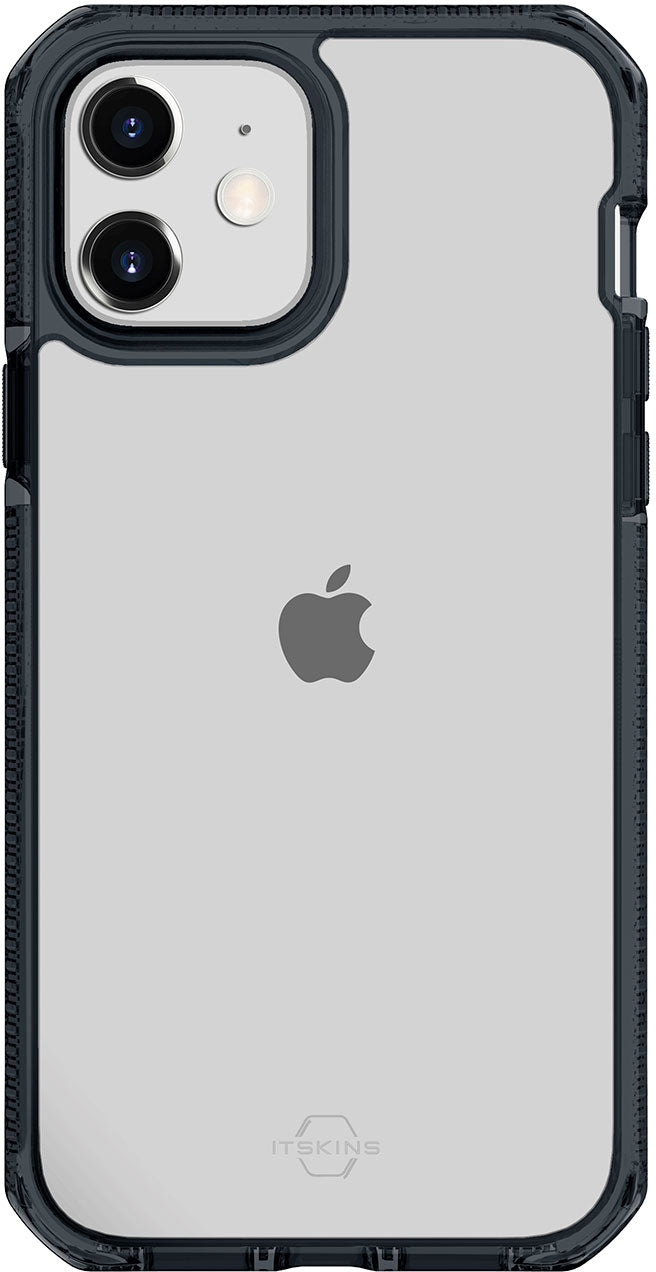 Itskins Level 3 Supremeclear For Apple Iphone 12 Mini Smoke/Transparent