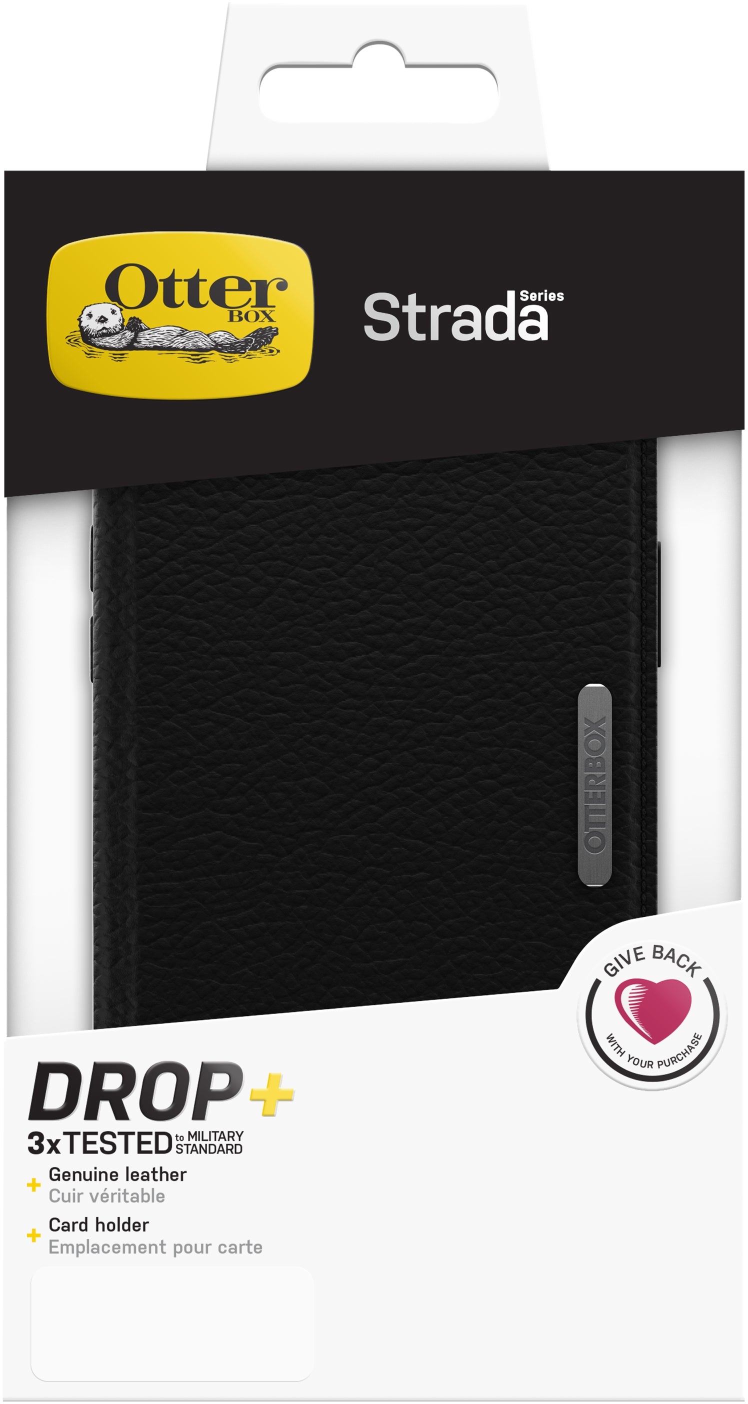 Otterbox Strada Apple Iphone 12/12 Pro Shadow Black