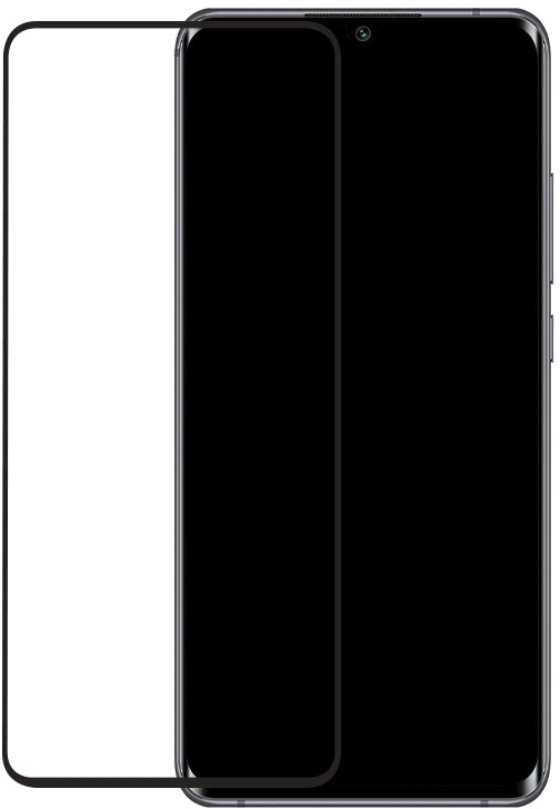 Mobilize Edge-To-Edge Glass Screen Protector Xiaomi Mi Note 10 Lite Black Edge Glue