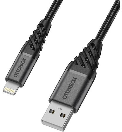Otterbox Nylon Braided Charge/Sync Cable Apple Lightning 2M Black