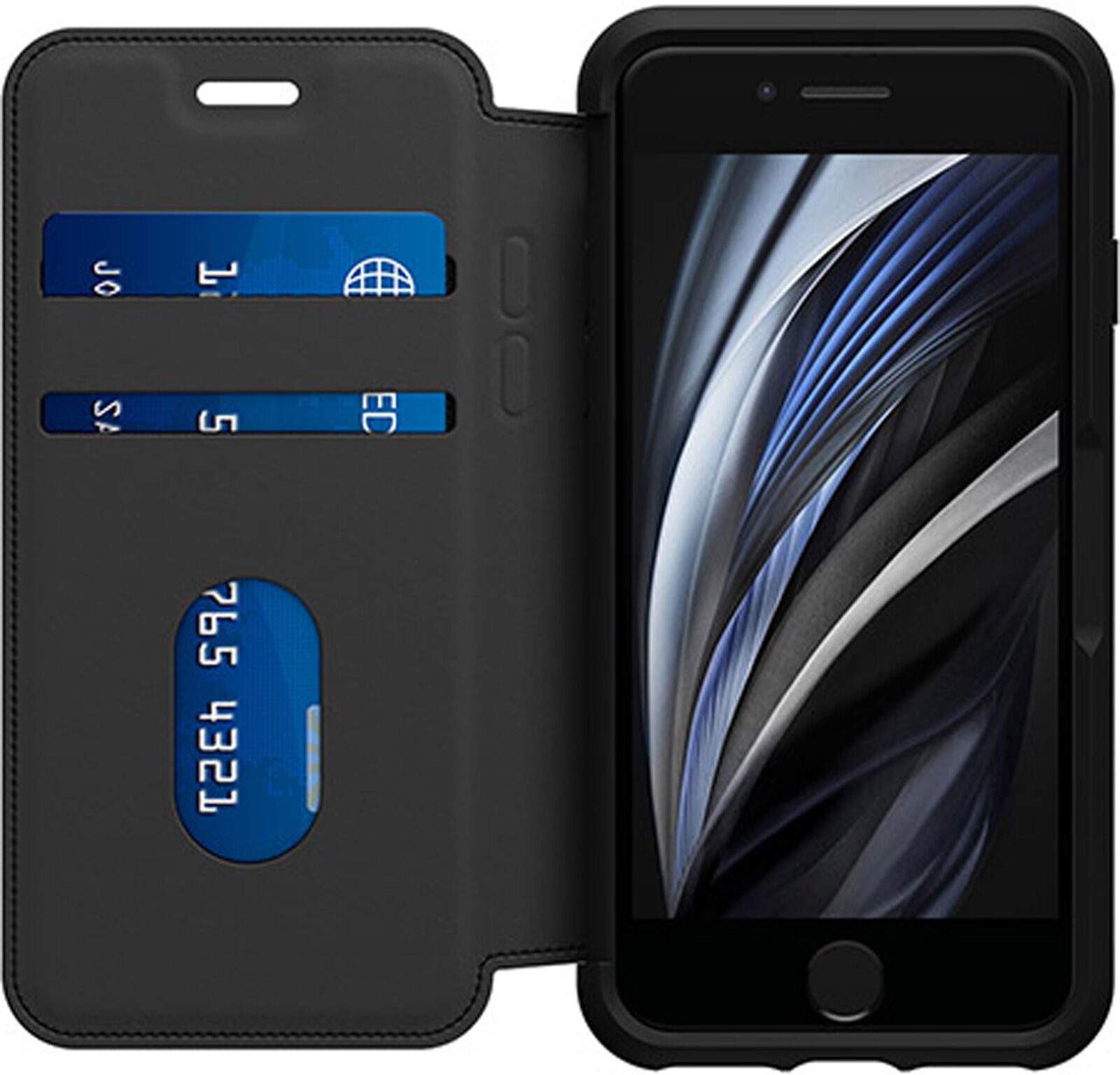 Otterbox Strada Apple Iphone 7/8/Se (2020/2022) Shadow Black