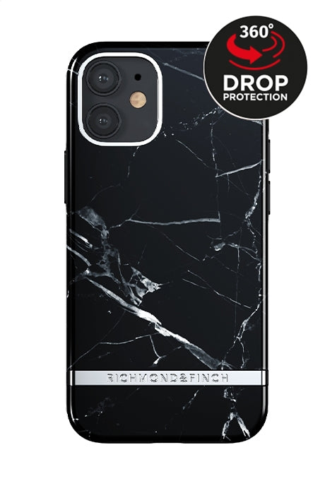 Richmond & Finch Freedom Series One-Piece Apple Iphone 12 Mini Black Marble