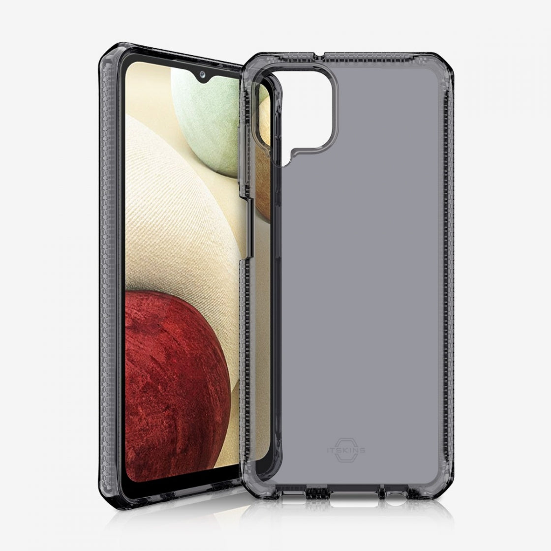 Itskins Level 2 Spectrumclear For Samsung Galaxy A12/M12 Smoke
