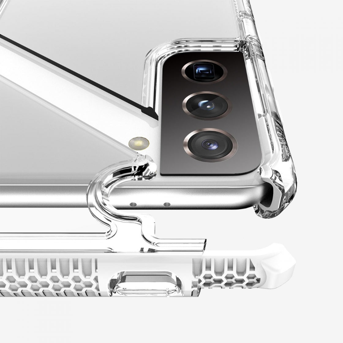 Itskins Level 3 Supremeclear For Samsung Galaxy S21+ 5G White/Transparent