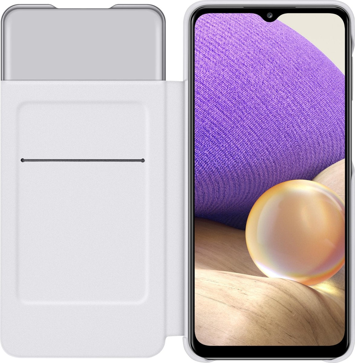 Samsung Ef-Ea325Pwegee Samsung Smart S View Cover Galaxy A32 White