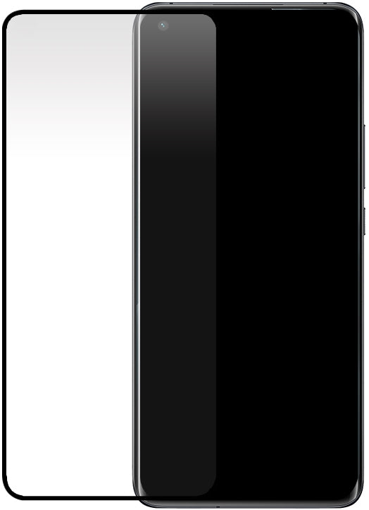 Mobilize Edge-To-Edge Glass Screen Protector Xiaomi Mi 11 Ultra Black Edge Glue