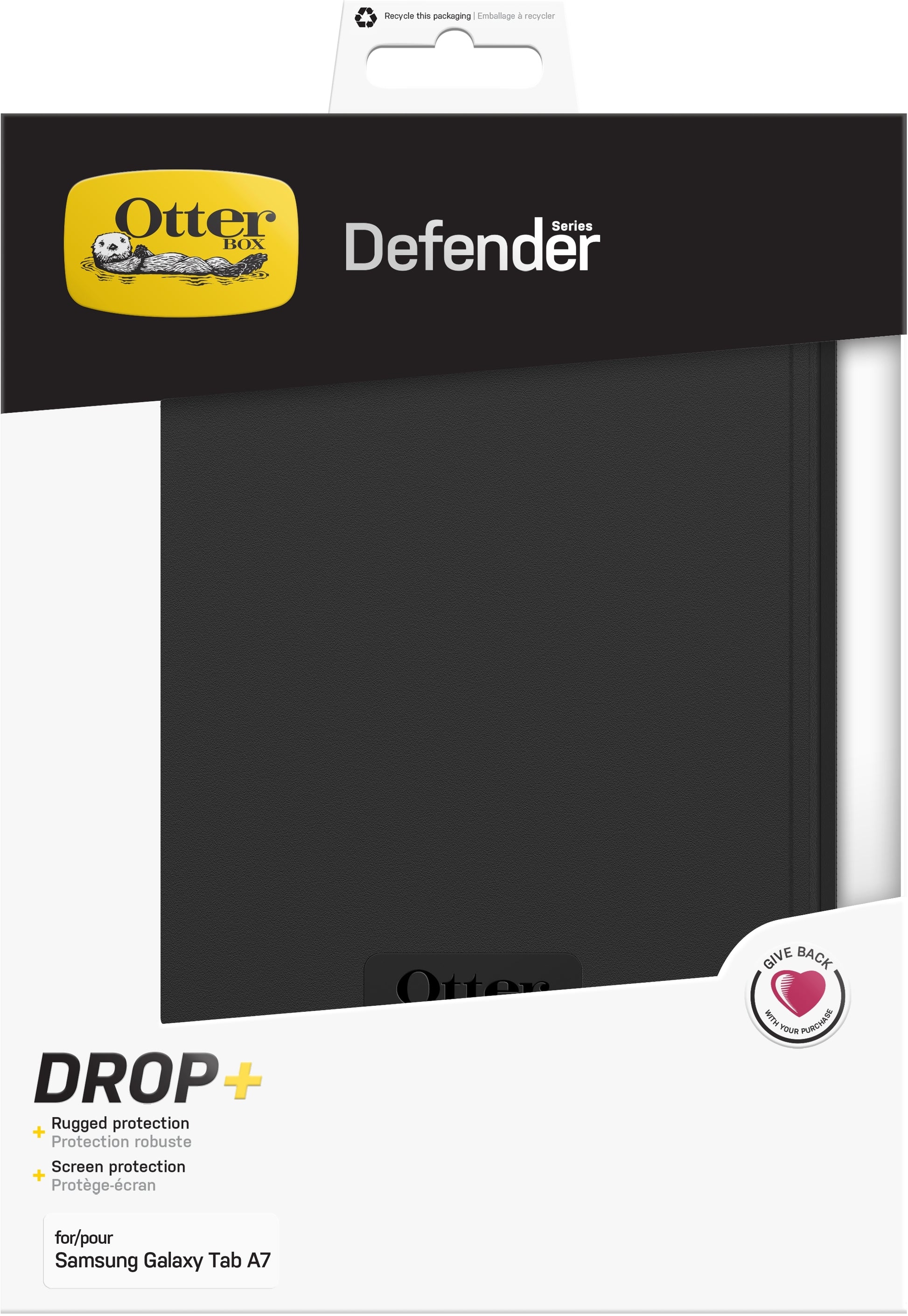 Otterbox Defender Series Samsung Galaxy Tab A7 10.4 (2020/2022) Black