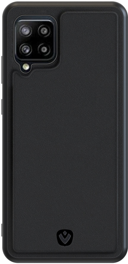 Valenta Leather Back Cover Snap Samsung Galaxy A42/A42 5G Black
