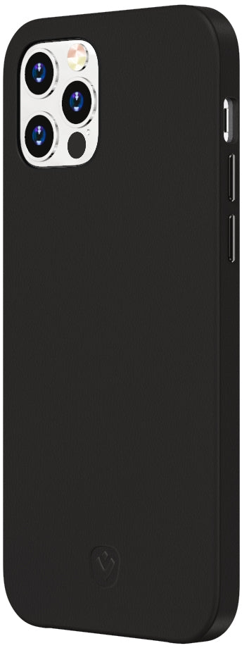 Valenta Leather Back Cover Snap Luxe Apple Iphone 12/12 Pro Black