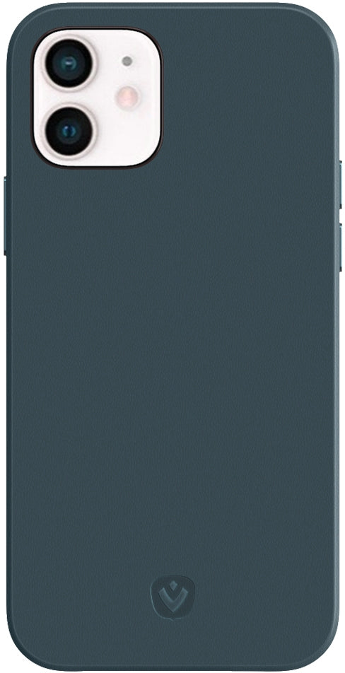 Valenta Leather Back Cover Snap Luxe Apple Iphone 12 Mini Blue