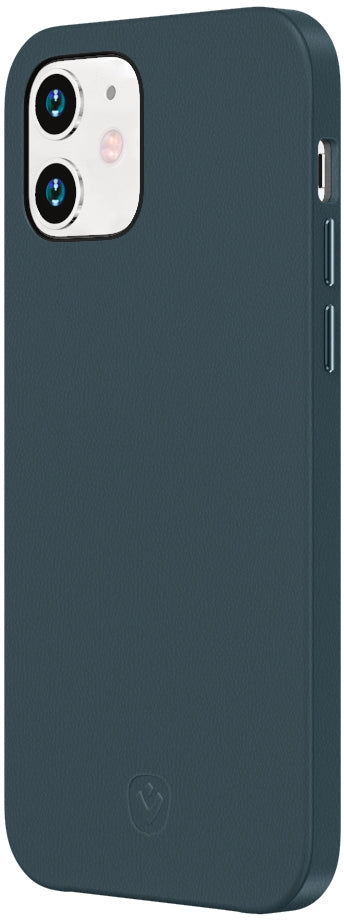 Valenta Leather Back Cover Snap Luxe Apple Iphone 12 Mini Blue