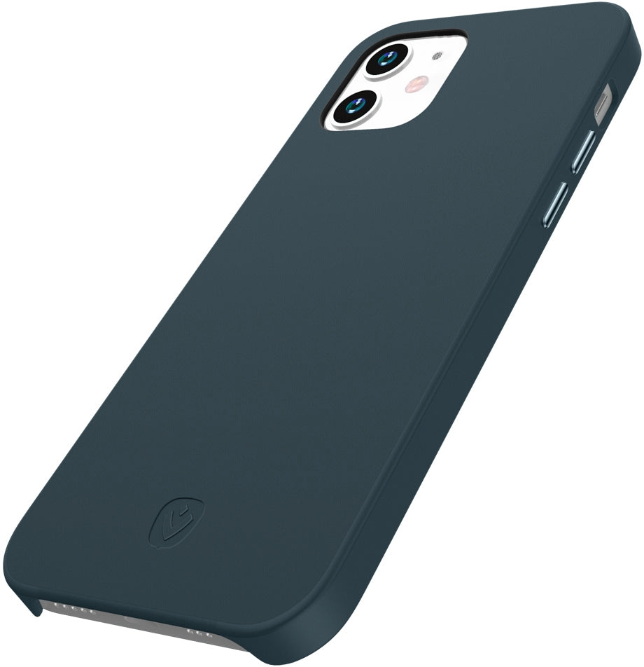 Valenta Leather Back Cover Snap Luxe Apple Iphone 12 Mini Blue