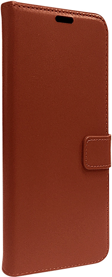 Valenta Book Case Gel Skin Samsung Galaxy A02S Brown