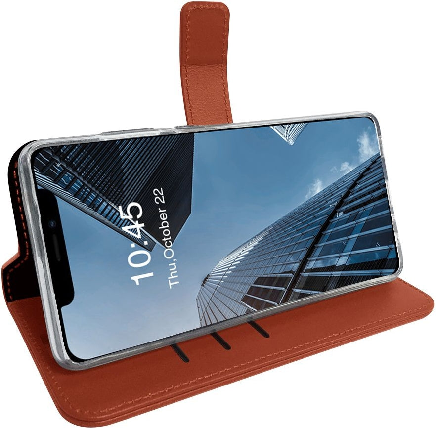 Valenta Book Case Gel Skin Apple Iphone 12 Mini Brown