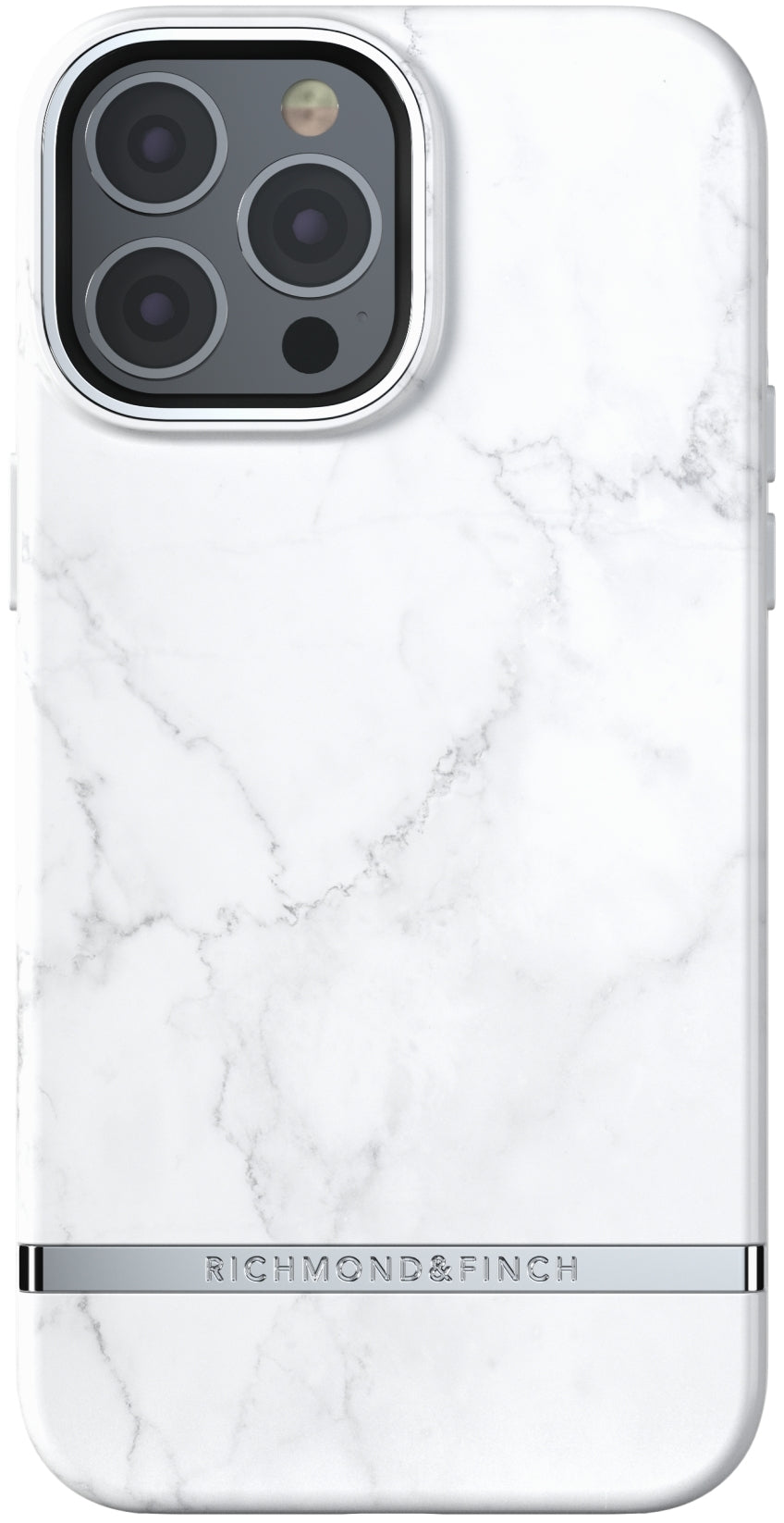 Richmond & Finch Freedom Series One-Piece Apple Iphone 13 Pro Max White Marble