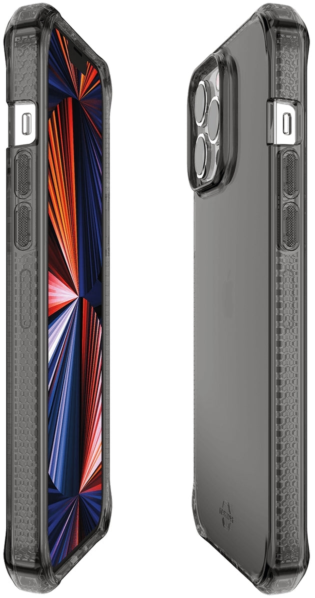 Itskins Level 2 Spectrumclear For Apple Iphone 13 Pro Smoke