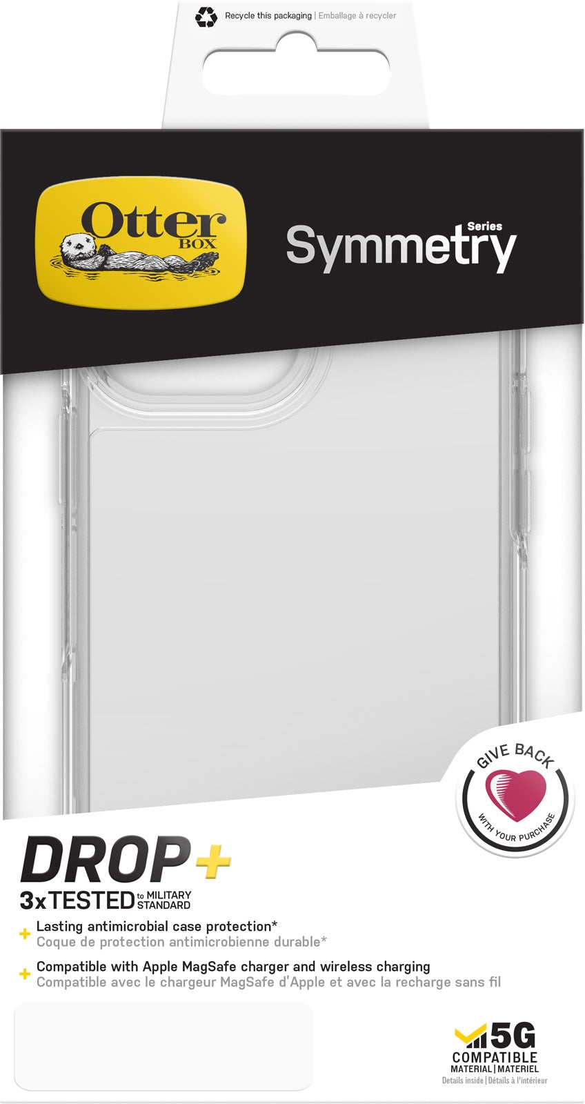Otterbox Symmetry Clear Case Apple Iphone 13 Pro Max Clear