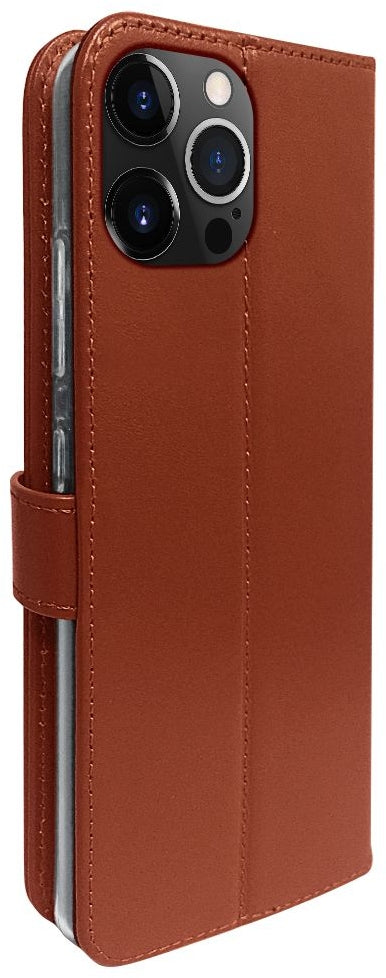 Valenta Book Case Gel Skin Apple Iphone 13 Pro Max Brown