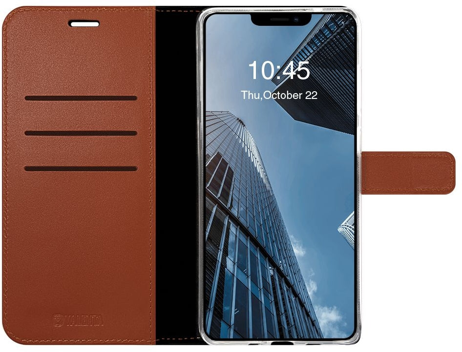 Valenta Book Case Gel Skin Apple Iphone 13 Pro Max Brown