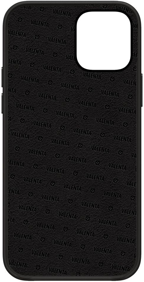 Valenta Leather Back Cover Snap Luxe Apple Iphone 13 Mini Black
