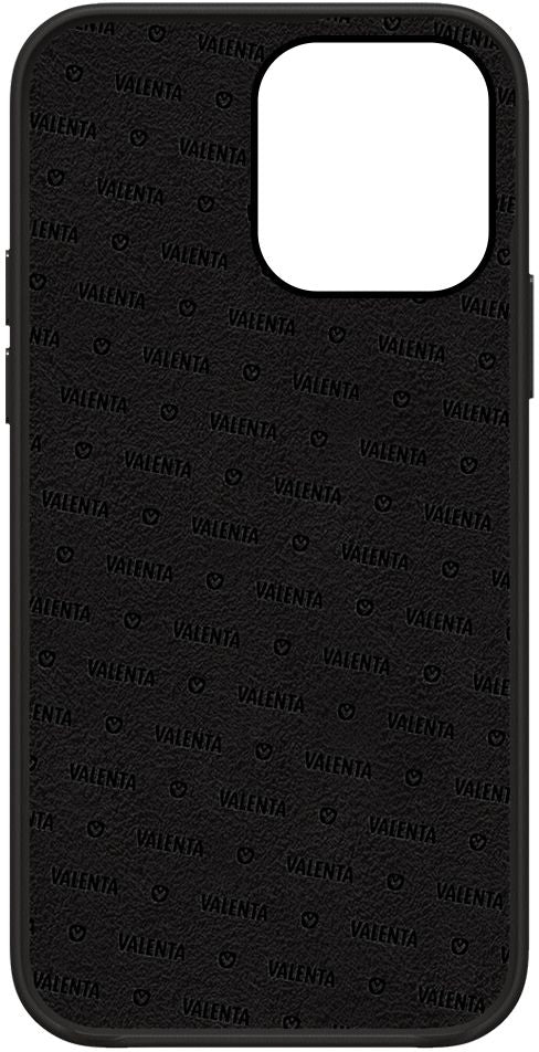 Valenta Leather Back Cover Snap Luxe Apple Iphone 13 Pro Max Black