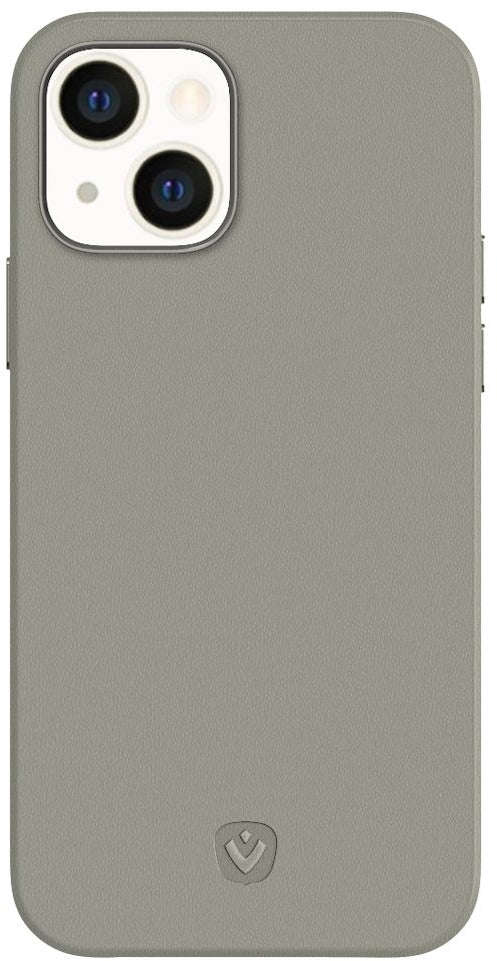 Valenta Leather Back Cover Snap Luxe Apple Iphone 13 Grey