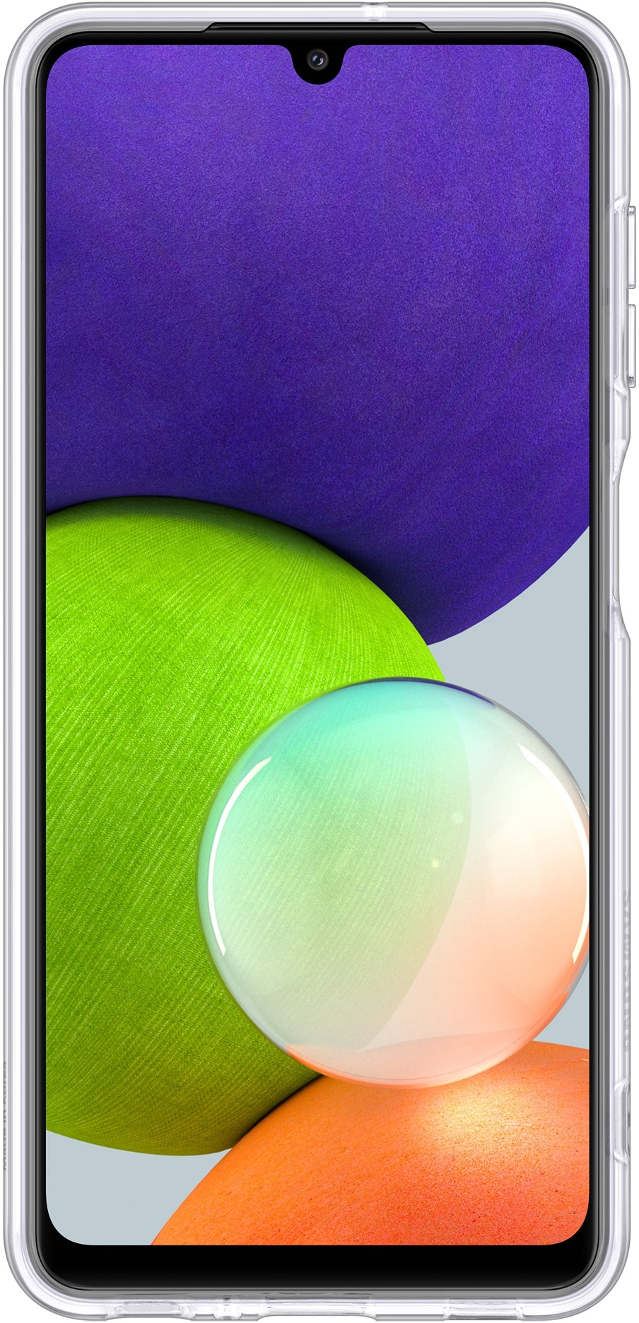 Samsung Ef-Qa225Ttegeu Samsung Soft Clear Cover Galaxy A22 4G Transparent