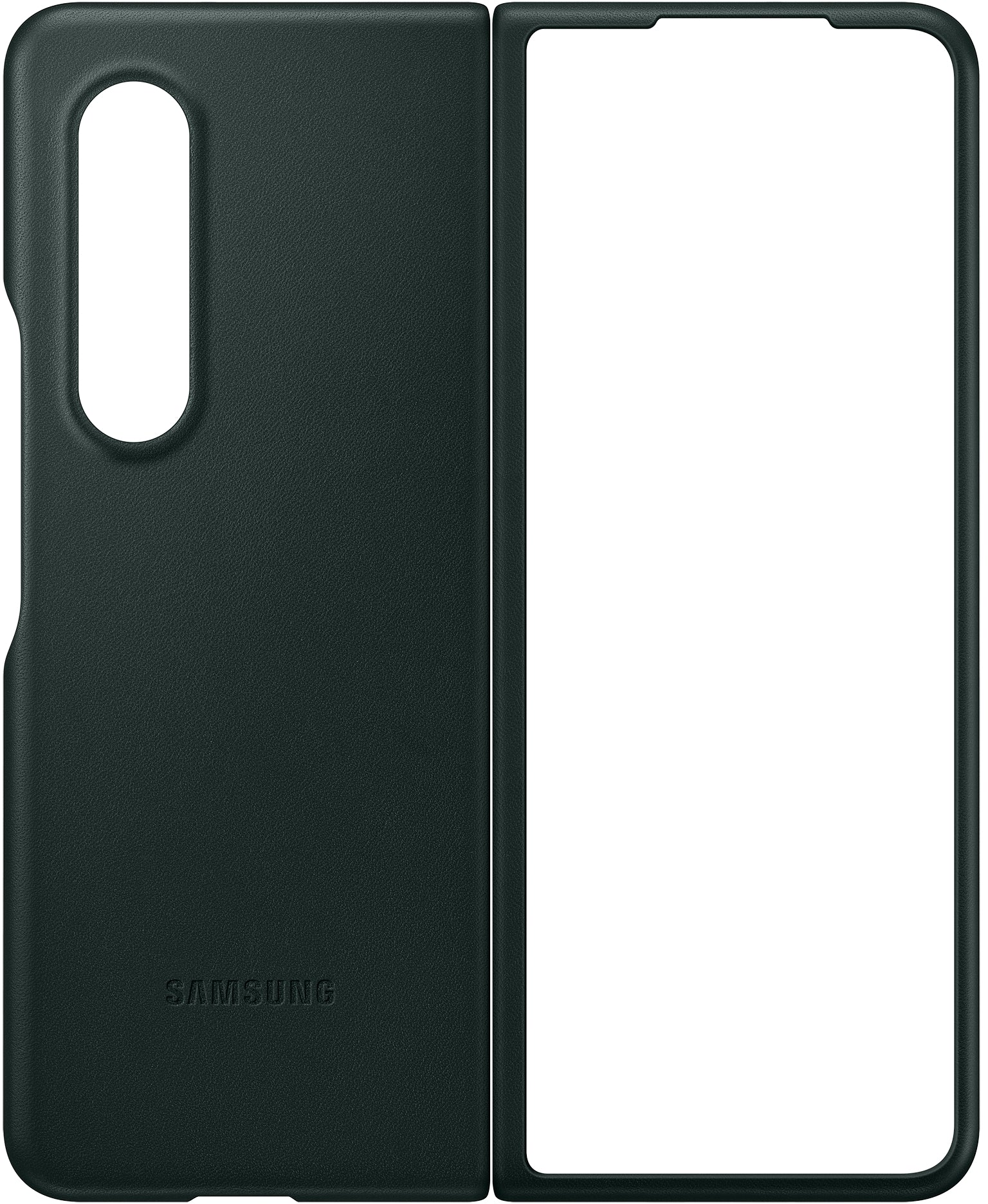 Samsung Ef-Vf926Lgegww Samsung Leather Cover Galaxy Z Fold3 Green