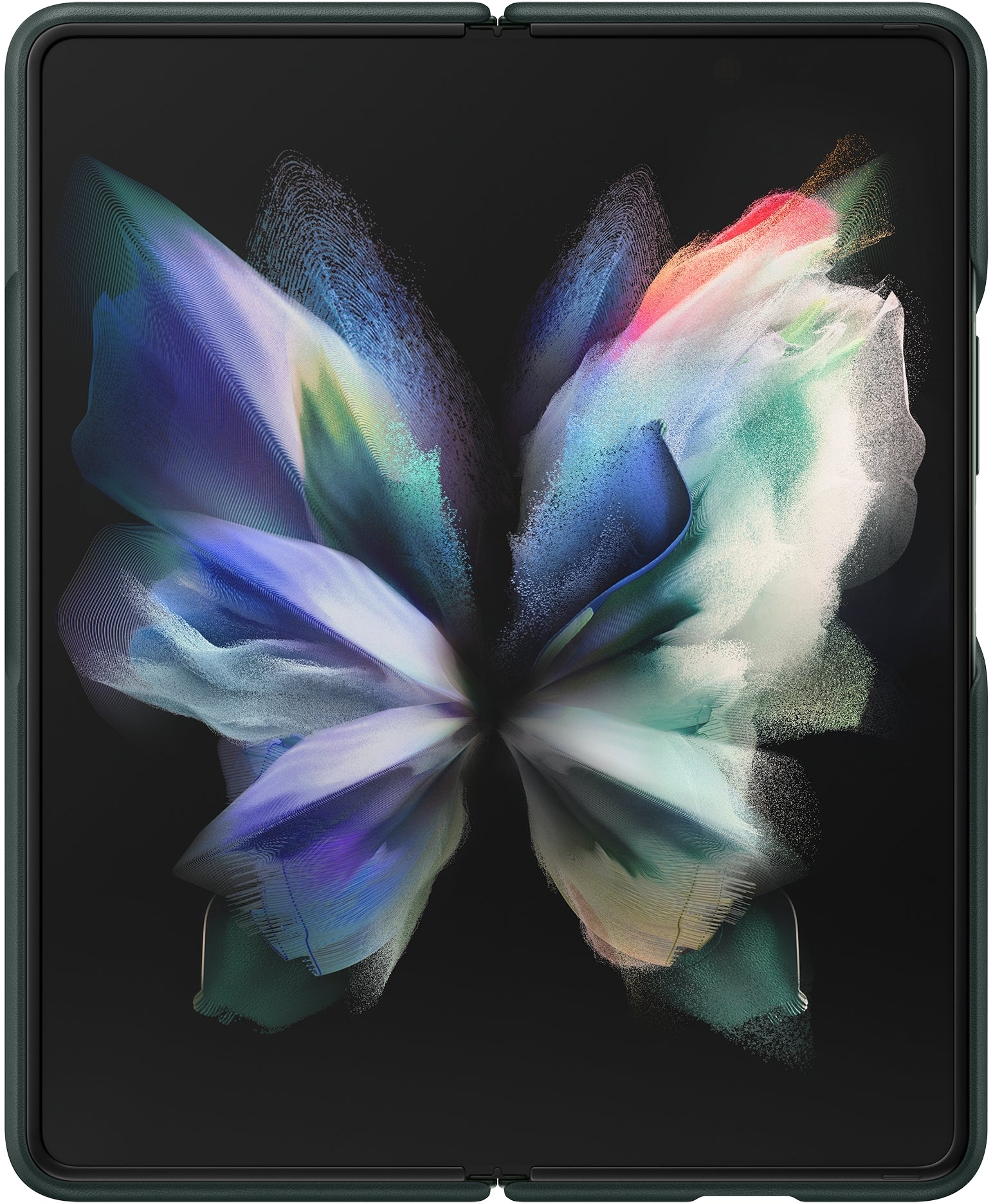 Samsung Ef-Vf926Lgegww Samsung Leather Cover Galaxy Z Fold3 Green