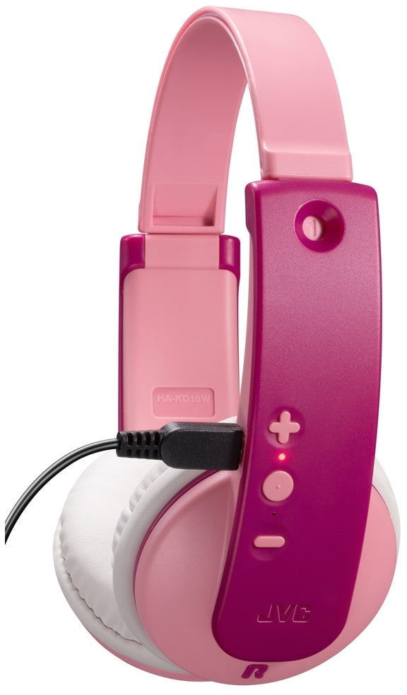 Jvc Ha-Kd10W Jvc Kids Tinyphones Wireless Headphone Pink