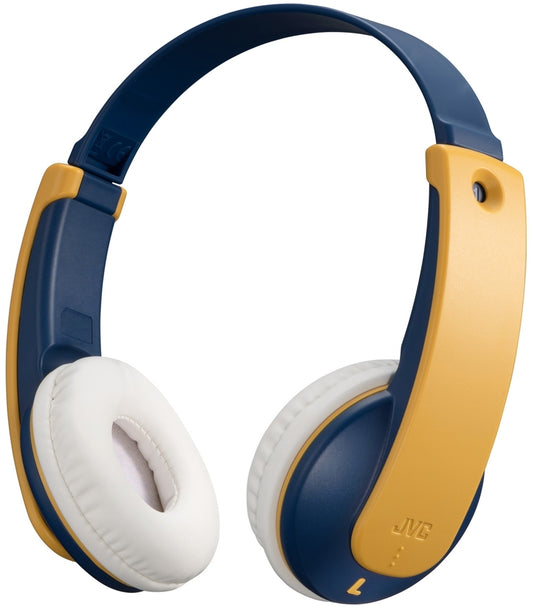 Jvc Ha-Kd10W Jvc Kids Tinyphones Wireless Headphone Yellow/Blue