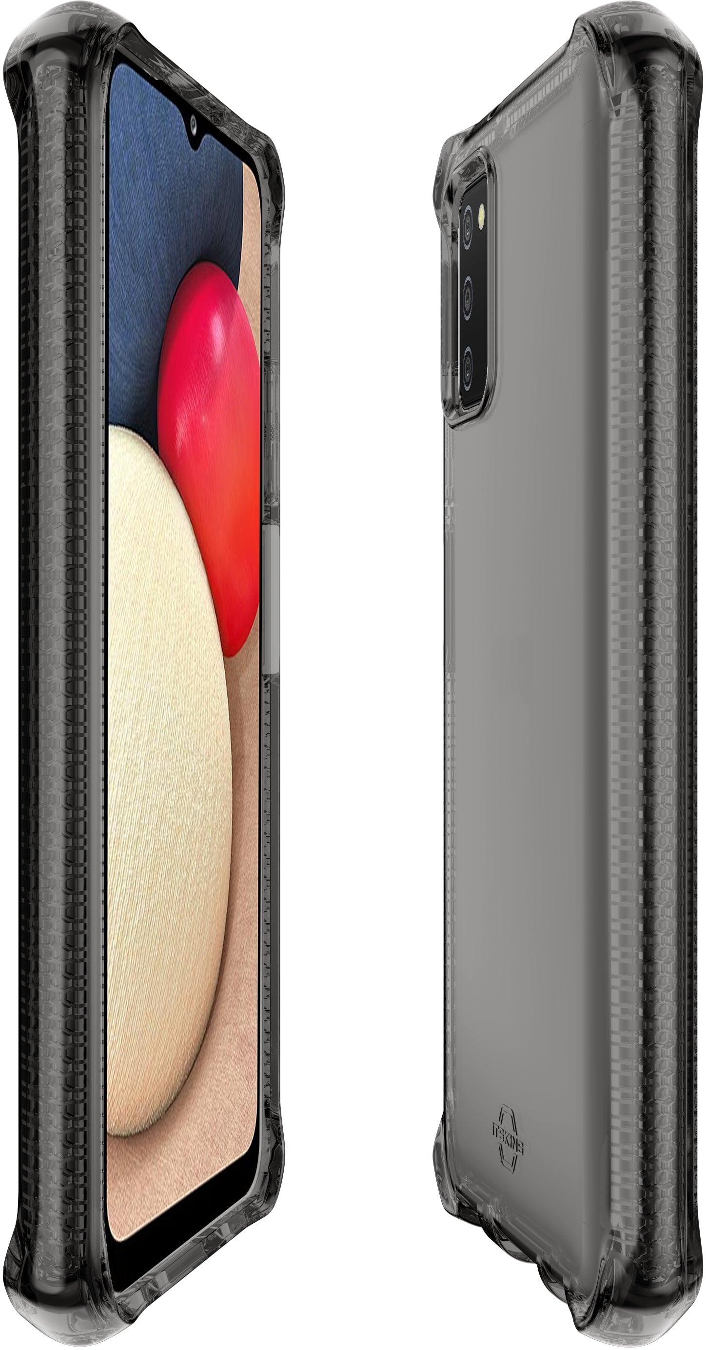Itskins Level 2 Spectrumclear For Samsung Galaxy A02S/A03S Smoke