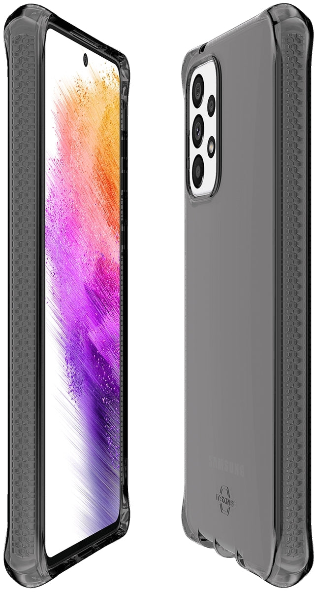 Itskins Level 2 Spectrumclear For Samsung Galaxy A73 5G Smoke
