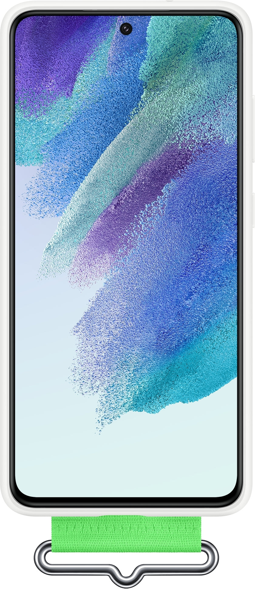 Samsung Ef-Gg990Twegww Samsung Silicone Cover With Strap Galaxy S21 Fe 5G White