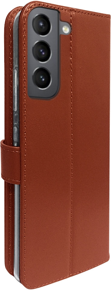 Valenta Book Case Gel Skin Samsung Galaxy S22+ 5G Brown