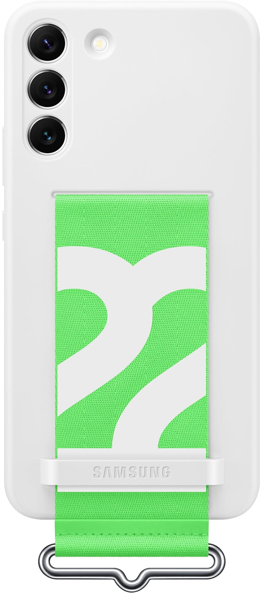 Samsung Ef-Gs906Twegww Samsung Silicone Cover With Strap Galaxy S22+ 5G White