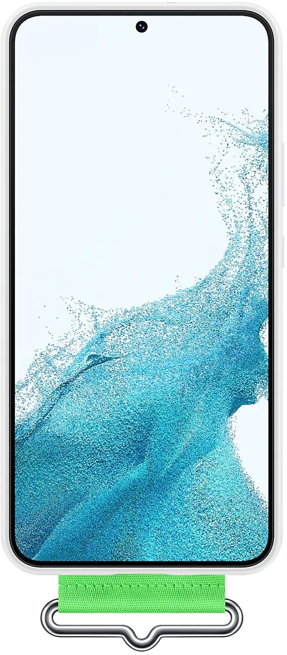 Samsung Ef-Gs906Twegww Samsung Silicone Cover With Strap Galaxy S22+ 5G White