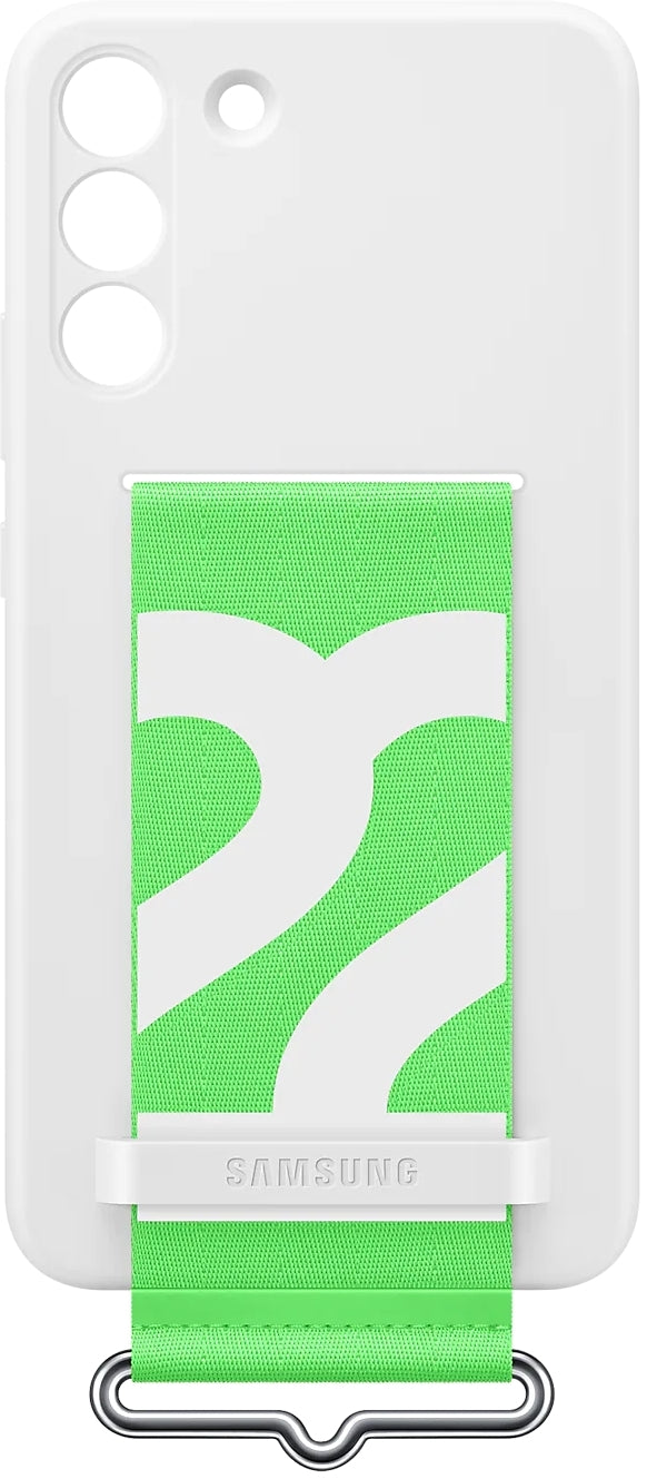Samsung Ef-Gs906Twegww Samsung Silicone Cover With Strap Galaxy S22+ 5G White