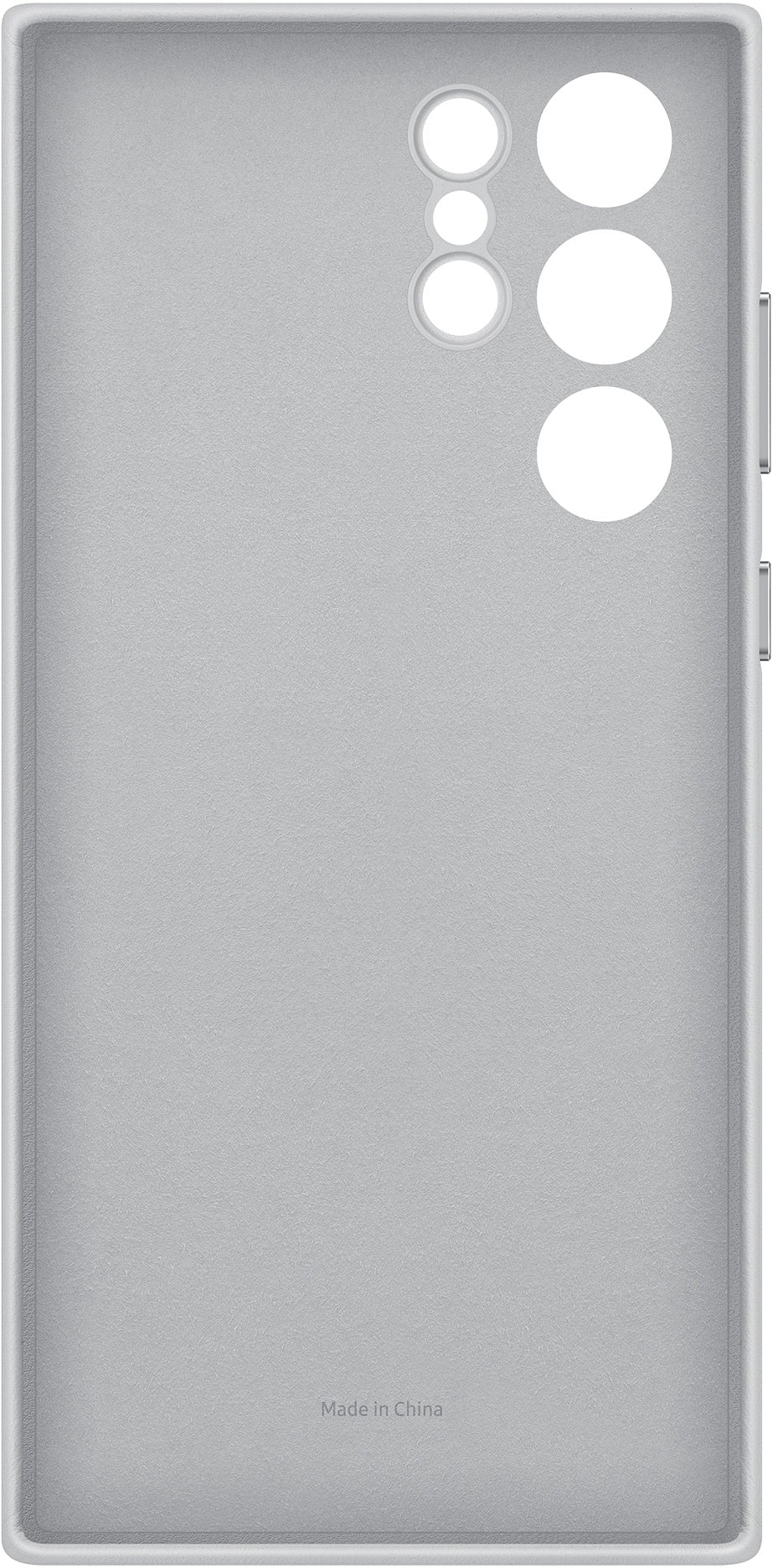 Samsung Ef-Vs908Ljegww Samsung Leather Cover Galaxy S22 Ultra 5G Light Grey