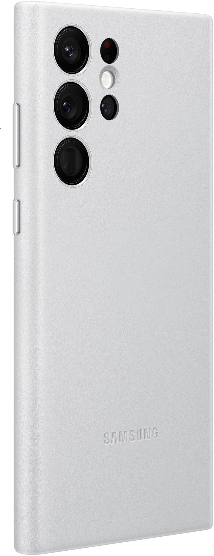 Samsung Ef-Vs908Ljegww Samsung Leather Cover Galaxy S22 Ultra 5G Light Grey