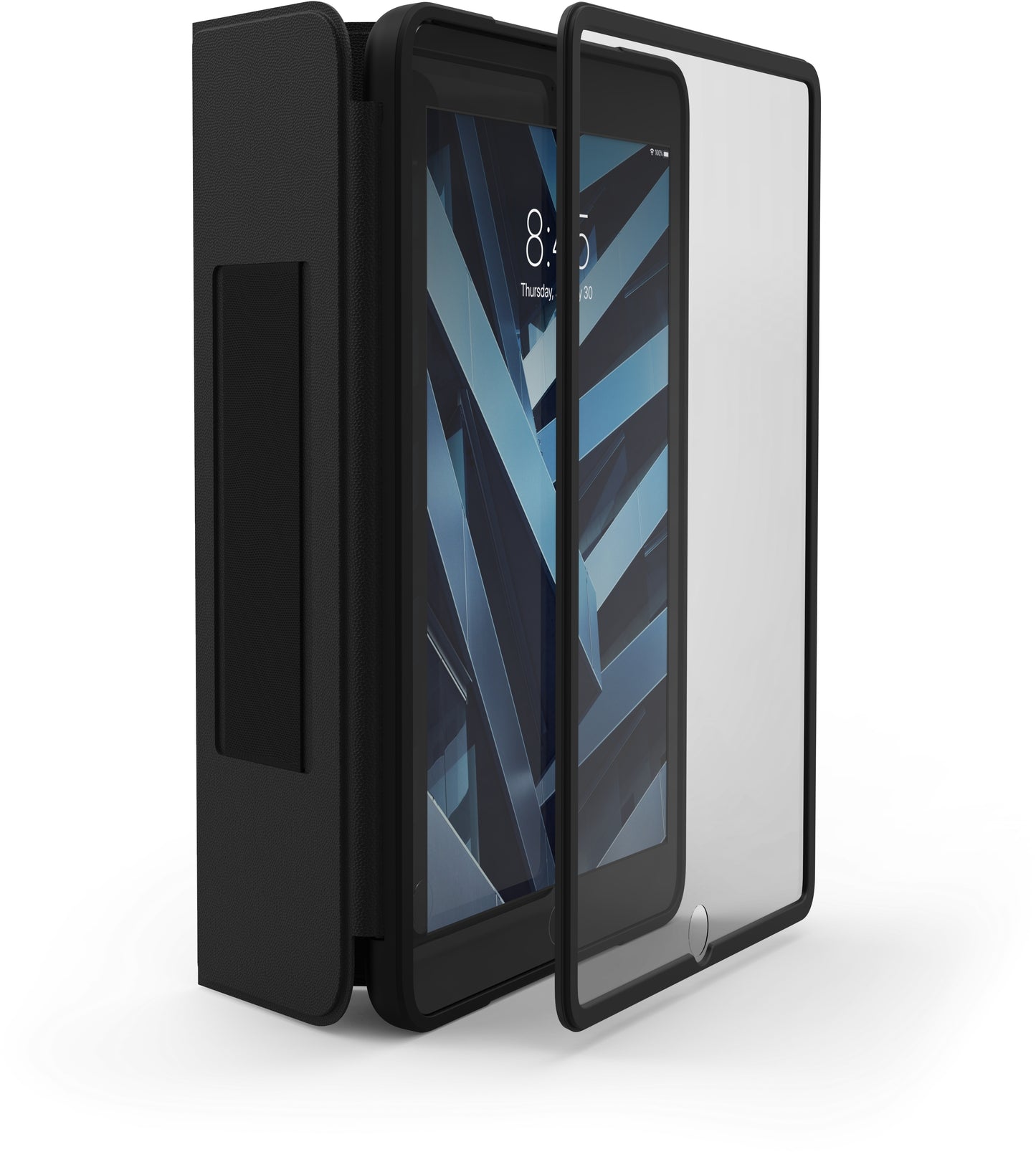 Zagg Rugged Messenger Case For Apple Ipad 10.2 (2019/2020/2021) Black