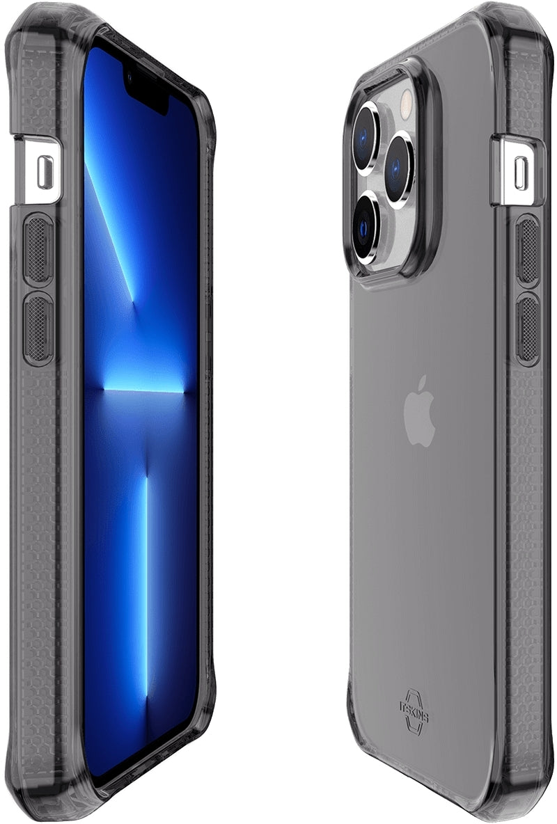 Itskins Level 2 Spectrumclear_R For Apple Iphone 14 Pro Smoke